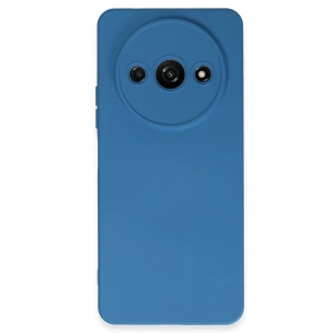 Newface Xiaomi Redmi A3 4G Kılıf Nano içi Kadife Silikon - Mavi