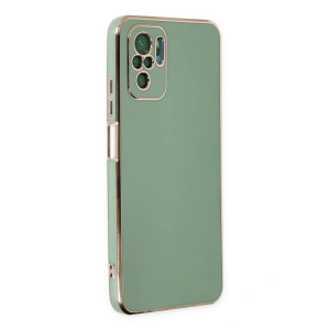 Newface Xiaomi Redmi Note 10 Kılıf Volet Silikon - Açık Yeşil