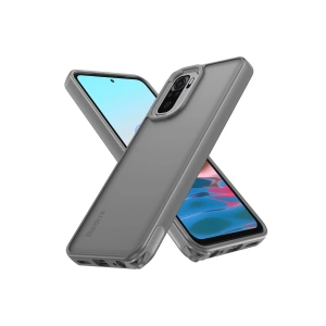 Newface Xiaomi Redmi Note 10 Pro Kılıf Elegant Kapak - Titan Gri