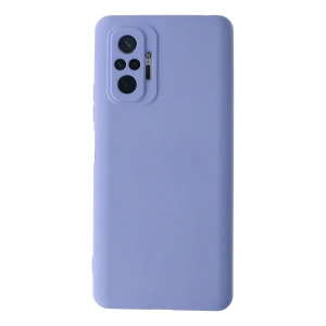 Newface Xiaomi Redmi Note 10 Pro Kılıf Nano içi Kadife Silikon - Lila
