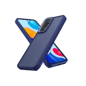 Newface Xiaomi Redmi Note 11 Kılıf Elegant Kapak - Lacivert