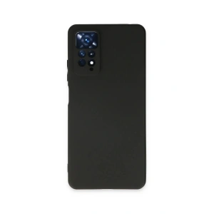 Newface Xiaomi Redmi Note 11 Kılıf First Silikon - Siyah