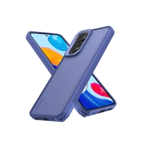 Newface Xiaomi Redmi Note 11 Pro Kılıf Elegant Kapak - Açık Mavi