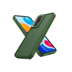 Newface Xiaomi Redmi Note 11 Pro Kılıf Elegant Kapak - Yeşil