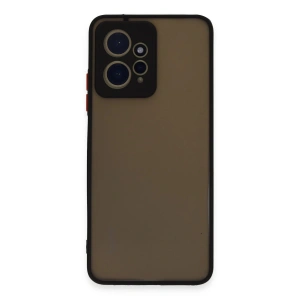 Newface Xiaomi Redmi Note 12 4G Kılıf Montreal Silikon Kapak - Siyah
