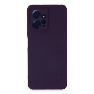 Newface Xiaomi Redmi Note 12 4G Kılıf Nano içi Kadife Silikon - Mor
