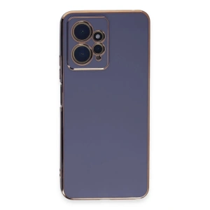 Newface Xiaomi Redmi Note 12 4G Kılıf Volet Silikon - Mavi