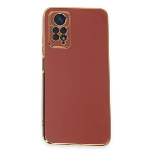 Newface Xiaomi Redmi Note 12 Pro 4G Kılıf Volet Silikon - Kırmızı