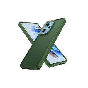 Newface Xiaomi Redmi Note 12 Pro 5G Kılıf Elegant Kapak - Yeşil