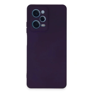 Newface Xiaomi Redmi Note 12 Pro 5G Kılıf Nano içi Kadife Silikon - Mor