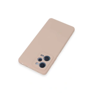 Newface Xiaomi Redmi Note 12 Pro 5G Kılıf Nano içi Kadife Silikon - Pudra