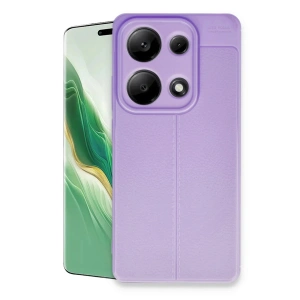 Newface Xiaomi Redmi Note 13 Pro 4G Kılıf Auto Focus Kapak - Lila