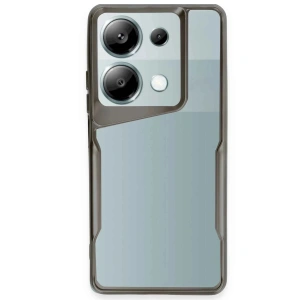 Newface Xiaomi Redmi Note 13 Pro 5G Kılıf Boyi Silikon Kapak - Titan Gri