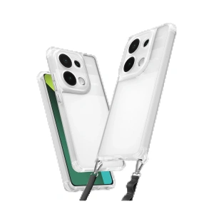 Newface Xiaomi Redmi Note 13 Pro 5G Kılıf Penta Silikon Kılıf - Şeffaf