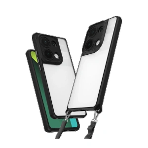 Newface Xiaomi Redmi Note 13 Pro 5G Kılıf Penta Silikon Kılıf - Siyah