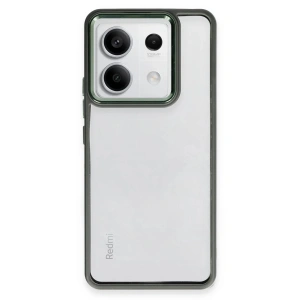 Newface Xiaomi Redmi Note 13 Pro 5G Kılıf Power Silikon - Koyu Yeşil