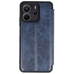 Newface Xiaomi Redmi Note 14 4G Kılıf Flip Cover - Lacivert