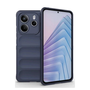 Newface Xiaomi Redmi Note 14 4G Kılıf Optimum Silikon - Lacivert