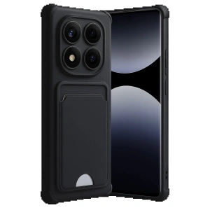 Newface Xiaomi Redmi Note 14 Pro 4G Kelvin Kartvizitli Silikon - Siyah