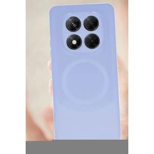 Newface Xiaomi Redmi Note 14 Pro 4G Kılıf Maya Karbon Kapak - Kahverengi