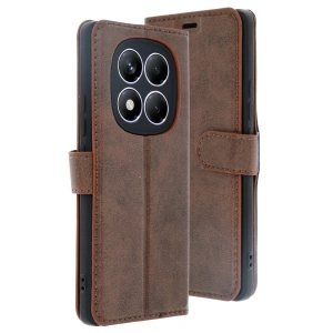 Newface Xiaomi Redmi Note 14 Pro 4G Kılıf Trend S Plus Kapaklı Kılıf - Taba