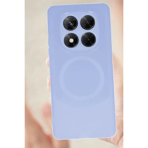 Newface Xiaomi Redmi Note 14 Pro 5G Kılıf Maya Karbon Kapak - Kırmızı