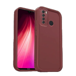 Newface Xiaomi Redmi Note 8 Kılıf Viera Silikon - Bordo