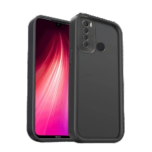 Newface Xiaomi Redmi Note 8 Kılıf Viera Silikon - Siyah
