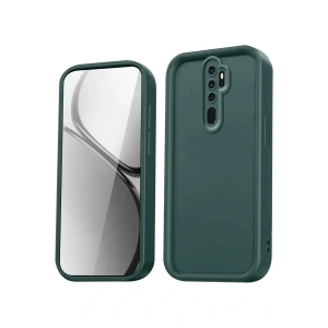 Newface Xiaomi Redmi Note 8 Pro Kılıf Viera Silikon - Koyu Yeşil