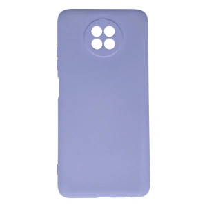 Newface Xiaomi Redmi Note 9 5G Kılıf Nano içi Kadife Silikon - Lila