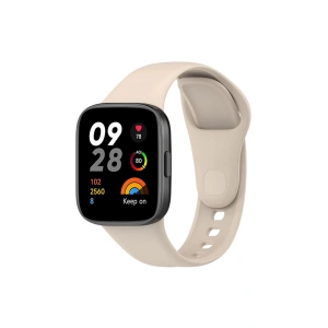 Newface Xiaomi Redmi Watch 3 Klasik Kordon - Bej