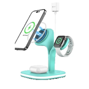 Newface YM-UD22 Kablosuz Şarj Masaüstü Set - Yeşil