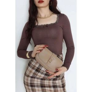 Omuz Çanta Vizon - 3012.1853.