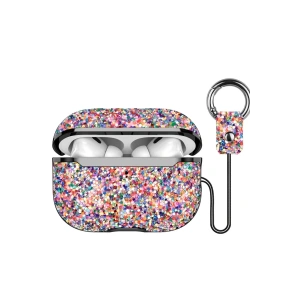 Onegif Airpods 3 (3.nesil) Bright Simli Airpods Kapak - Gold