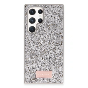 Onegif Samsung Galaxy S23 Ultra Bright Simli Kapak - Gümüş