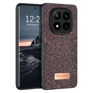 Onegif Xiaomi Redmi Note 14 Pro 4G Bright Simli Kapak - Derin Mor