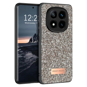 Onegif Xiaomi Redmi Note 14 Pro 4G Bright Simli Kapak - Gold