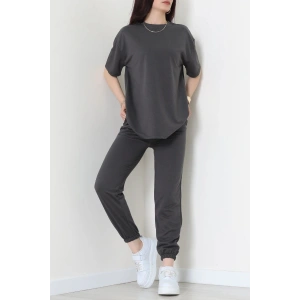 Oversize İki İplik Wortex Takım Boyalıantrasit - 80318.1878.
