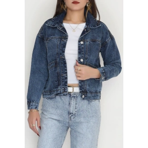 Oversize Kot Ceket Mavi - 42675.1836.