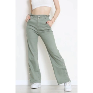 Paça Çıtçıt Kot Pantolon Çağla - 405400.2141.