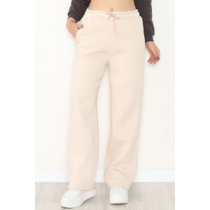 Palazzo 3 İplik Eşofman Altı Bej1 - 6000.1247.