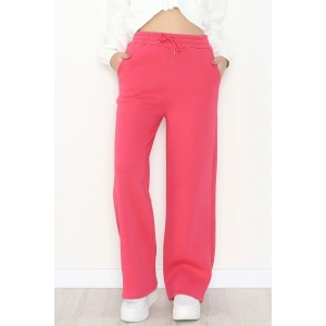 Palazzo 3 İplik Eşofman Altı Fuşya - 6000.1247.