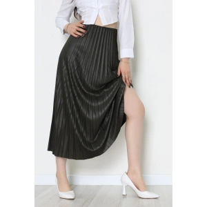 Pileli Etek Haki - 52207.1005.