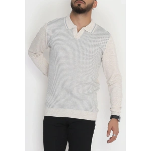 Polo Yaka Erkek Triko Taş - 2570.2052.