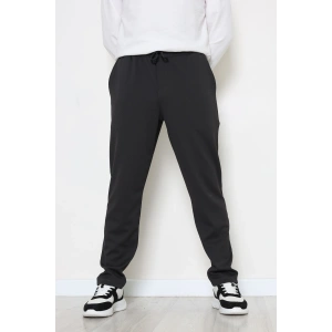 Rahat Kesim Penye Pike Erkek Pantolon Antrasit - 81377.1837.