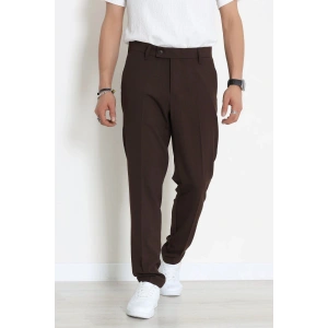 Regular Fit Erkek Kumaş Pantolon Kahve - 42589.2091.