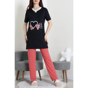 Ringviskon Pijama Takımı Siyah - 50632.1931.