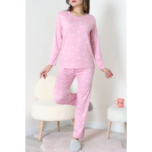 Sandy Alt Üst Aynı Pijama Takımı Açıkpembe - 52166.1048.