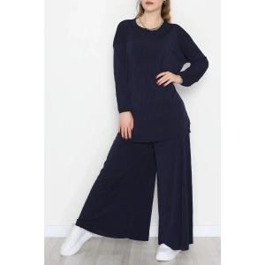 Sandy Crash Kumaş İkili Takım Lacivert - 42667.1949.