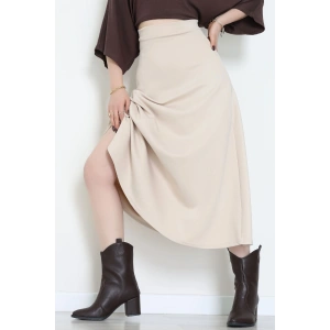 Scuba Kumaş Çan Etek Ekru - 51231.1567.